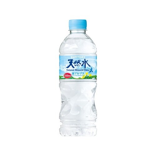 天然水 ペット 550ml x24個