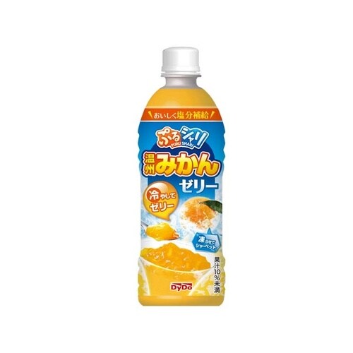 ぷるシャリ 温州みかんゼリー ペット x24個