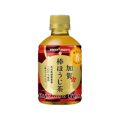 加賀棒ほうじ茶 ペット 275ml x24個