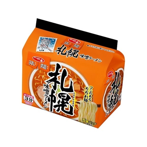 旅麺 札幌 味噌ラーメン 5食パック x18個