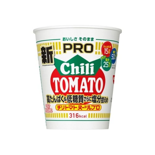 カップヌードルPROチリトマト 80g x12個