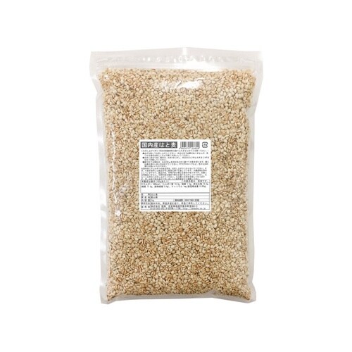 国内産はと麦 1Kg x10個