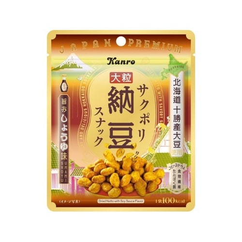 サクポリ納豆スナック旨みしょうゆ 21g x10個