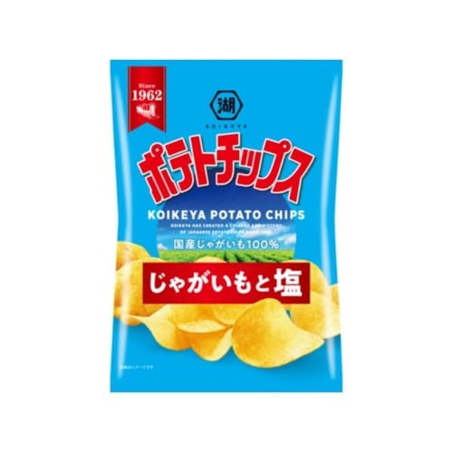 ポテトチップスじゃがいもと塩 小袋 25gx24個