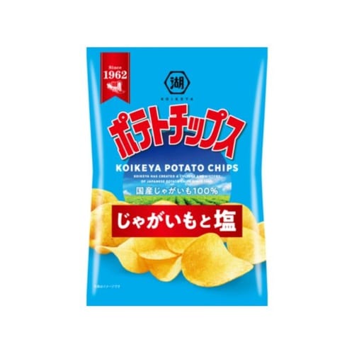 ポテトチップス じゃがいもと塩 55g x12個
