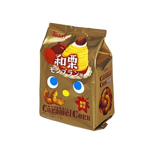 キャラメルコーン和栗モンブラン味 62g x12個