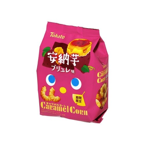 キャラメルコーン安納芋ブリュレ味 62g x12個