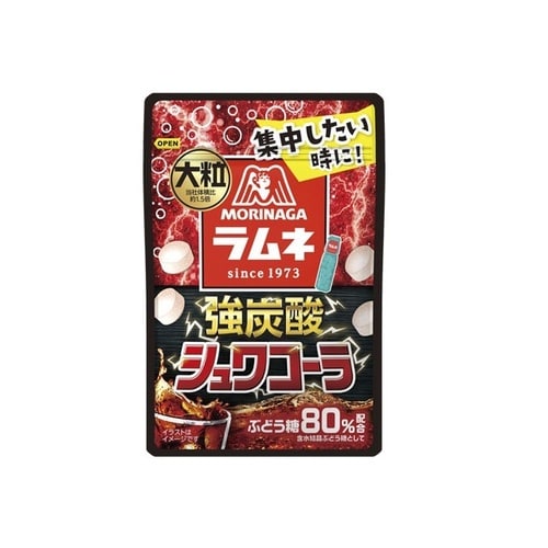 大粒ラムネ 強炭酸シュワコーラ 25g x10個
