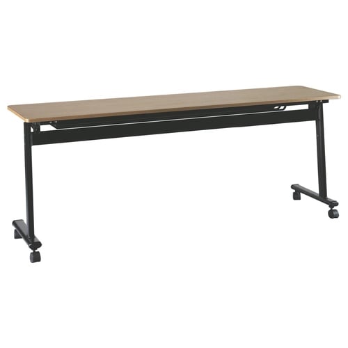アジャストスタッキングテーブル幕板無オークブラウン