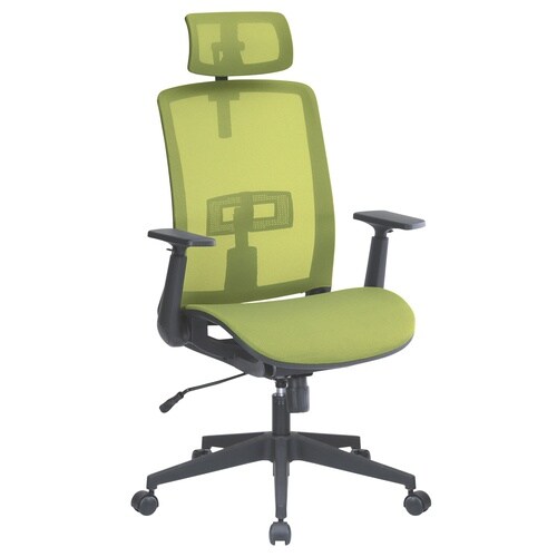 メッシュチェアFL イエローグリーン