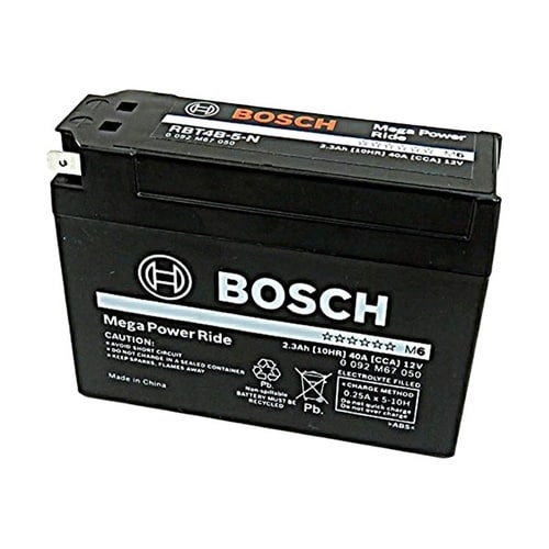 シールド型 バイク用バッテリー 液入り充電済み