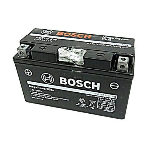 シールド型 バイク用バッテリー 液入り充電済み