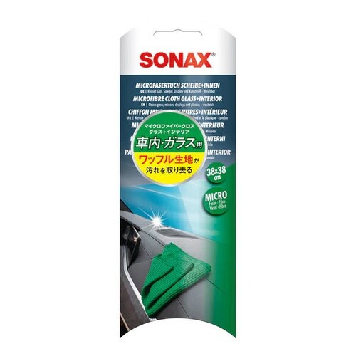 SONAX マイクロファイバークロス グラス+イン