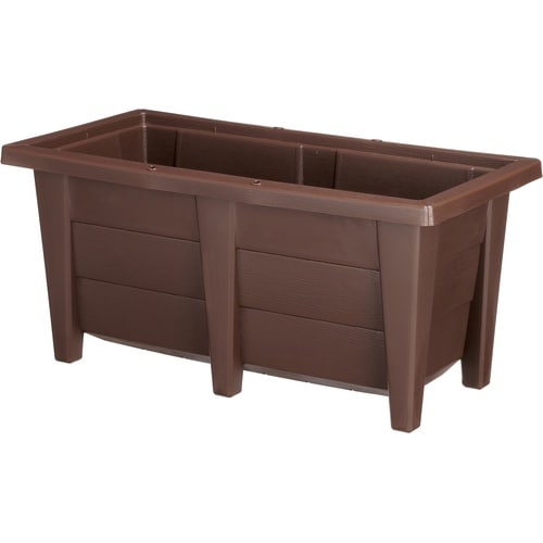 花と野菜のプランター 600型 ブラウン
