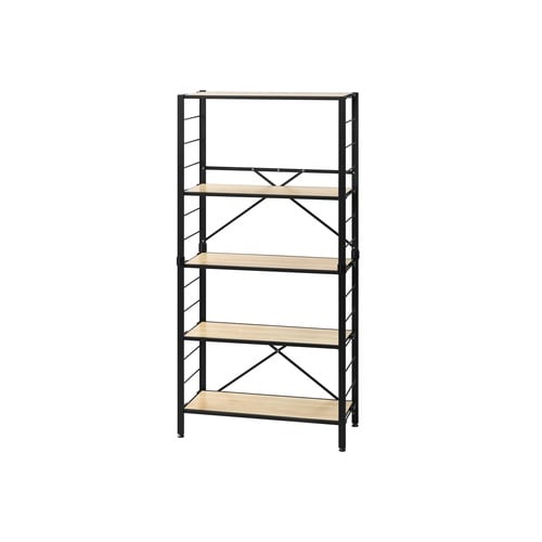 組立簡単 連結スチールラック 5段