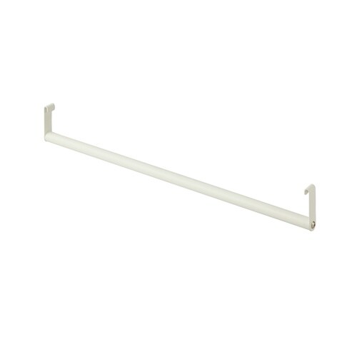 組立簡単 連結スチールラック用ハンガーパイプ