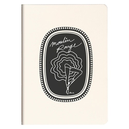 ムーランルージュ 糸綴じノート A5 横×3