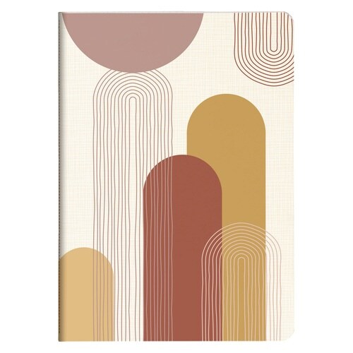 テラコッタ 糸綴じノート A5 横×3