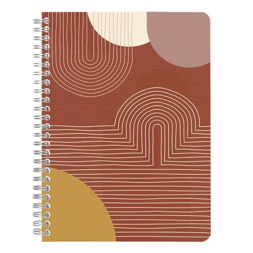 テラコッタ ダブルリングノート A5 横×2