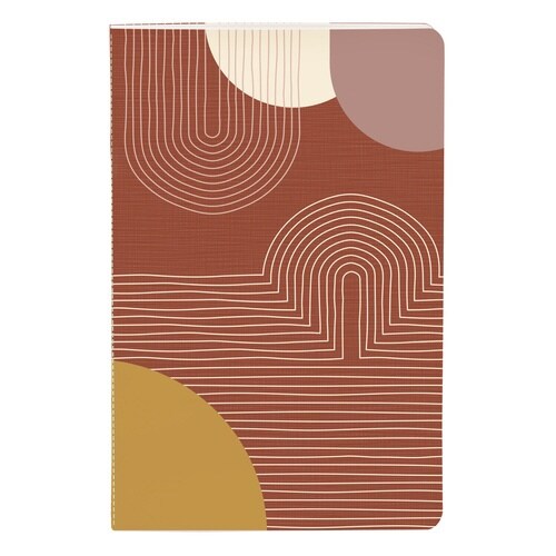 テラコッタ 糸綴じノート 11x17 横×4