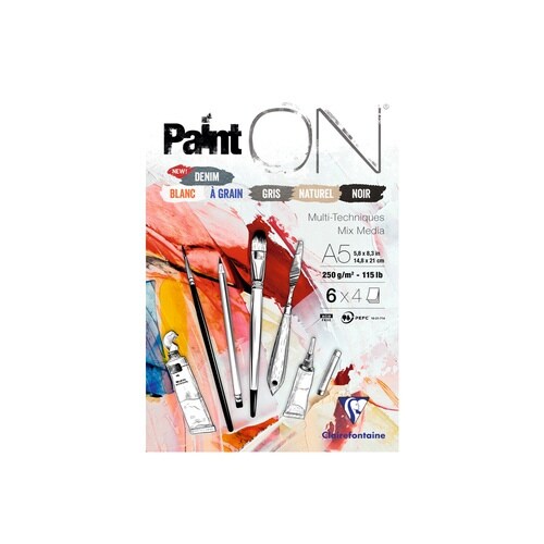 ペイントオン A5パッド アソー×4