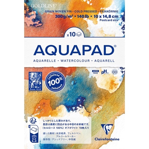 アクアパッド ポストカードサイズ 10×10