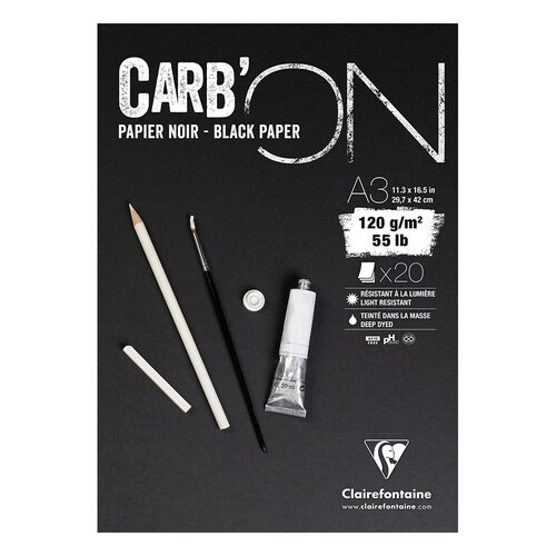 CARB’ON A3 ブラックペーパーパ×5
