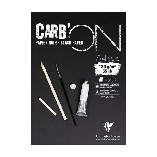 CARB’ON A4 ブラックペーパーパ×10