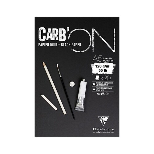 CARB’ON A5 ブラックペーパーパ×10