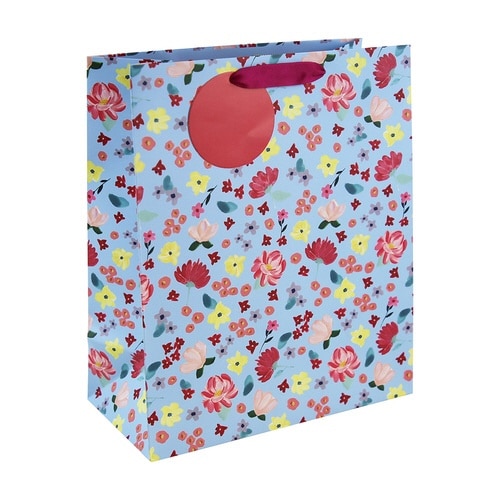 ペーパーバッグ スモールフラワー×6