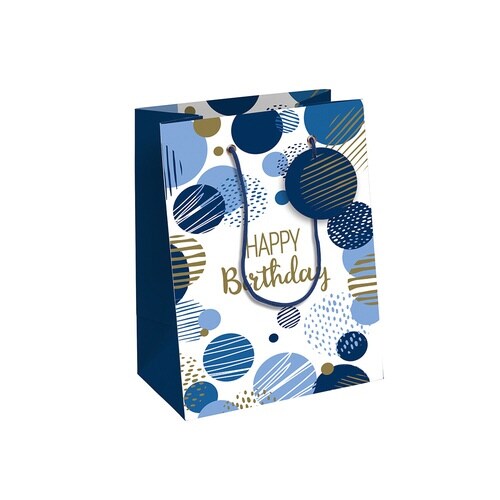 ペーパーバッグHBブルー×6