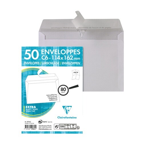 のり付封筒 ポストカードサイ×10