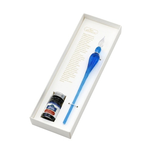 ガラスペンつむぎ&ミニインク(ヴェルリ通×3