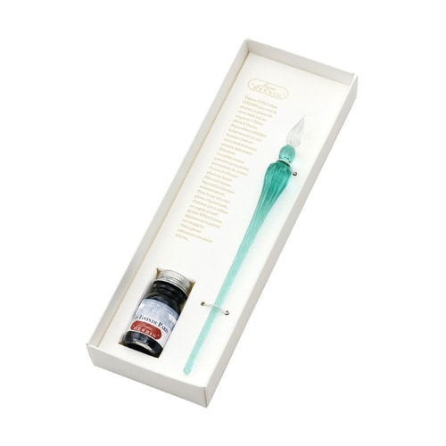 ガラスペンつむぎ&ミニインク(パリの屋根×3