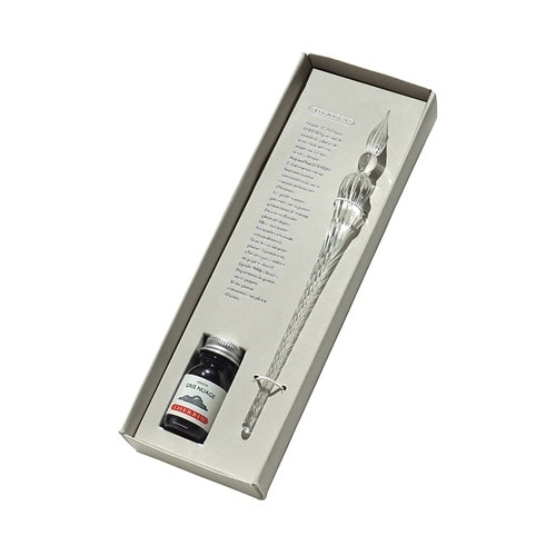 ガラスペンつむぎ&インク(グリヌアージュ×3