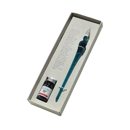 ガラスペンつむぎ&インク(グレイッシュG×3