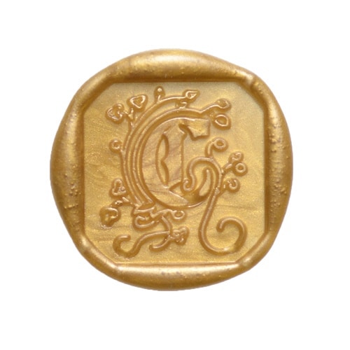 シーリングスタンプ ハンドル付 装飾アル