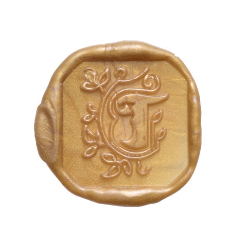 シーリングスタンプ ハンドル付 装飾アル