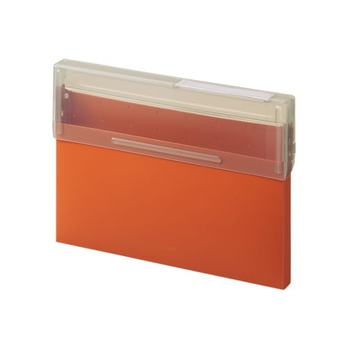 コングレスケース A5・ヨコ テラコッタオレンジ