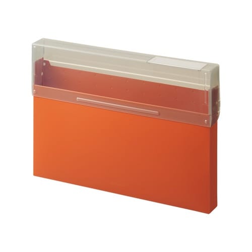 コングレスケース A4・ヨコ テラコッタオレンジ