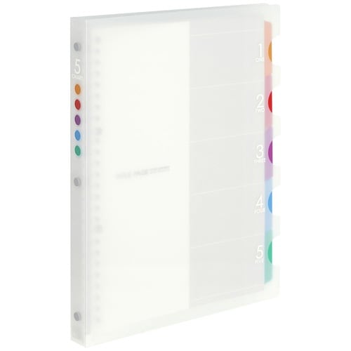 B5 バインダー ファイブチャート クリア