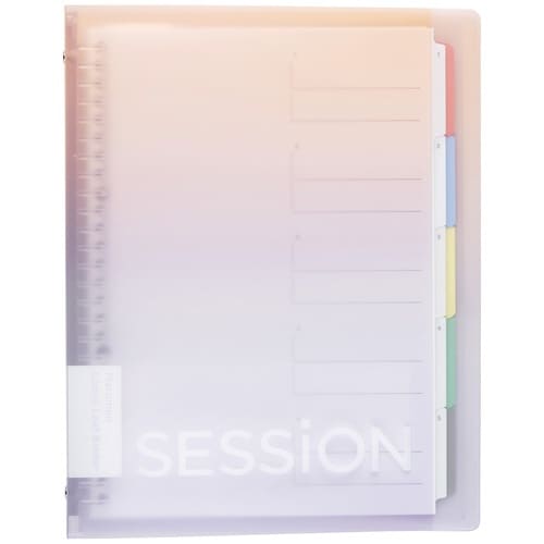 B5 バインダー セッション ゆうやけ