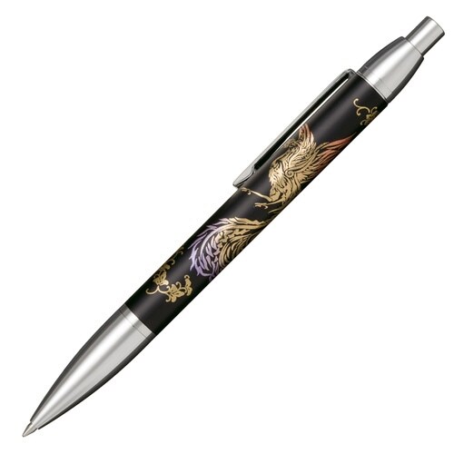 優美蒔絵ボールペン 四神 朱雀 BK