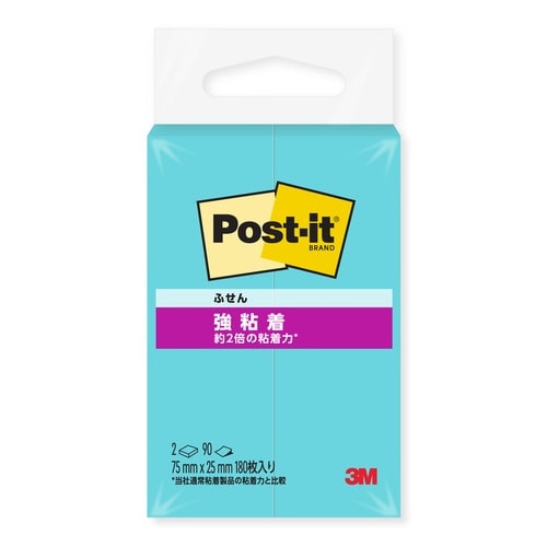 ポストイット強粘着ふせん500SS−AQ×10