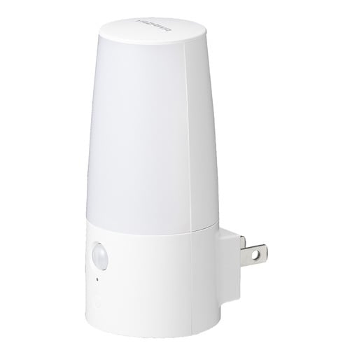 照射方向回転明暗人感センサーライト