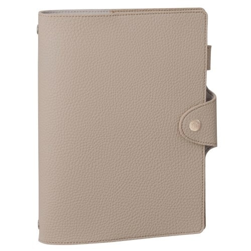 システム手帳 ソフトファイル A5 グレー