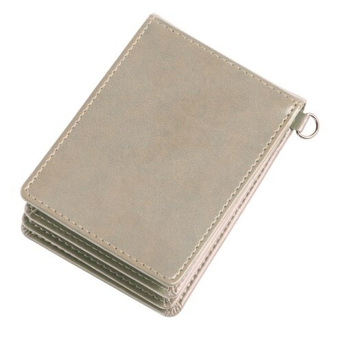 グロワールパスケース縦型5面窓付 グレー