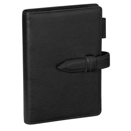 ダ・ヴィンチ オイルレザー ポケットサイズ黒