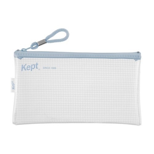 Kept クリアペンケース ブルーグレー×6