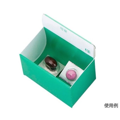 与薬個人ケース3 グリーン 10枚入